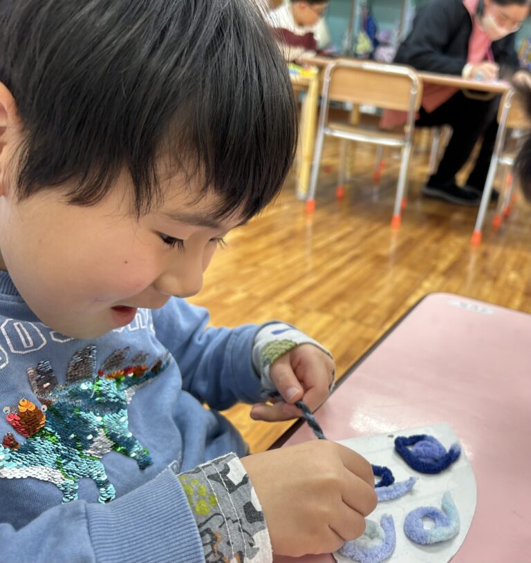 ツノツノ1本♪(くじらチーム)