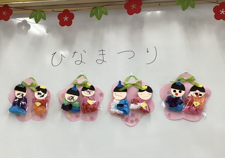 うれしいひなまつり♡（にじチーム）