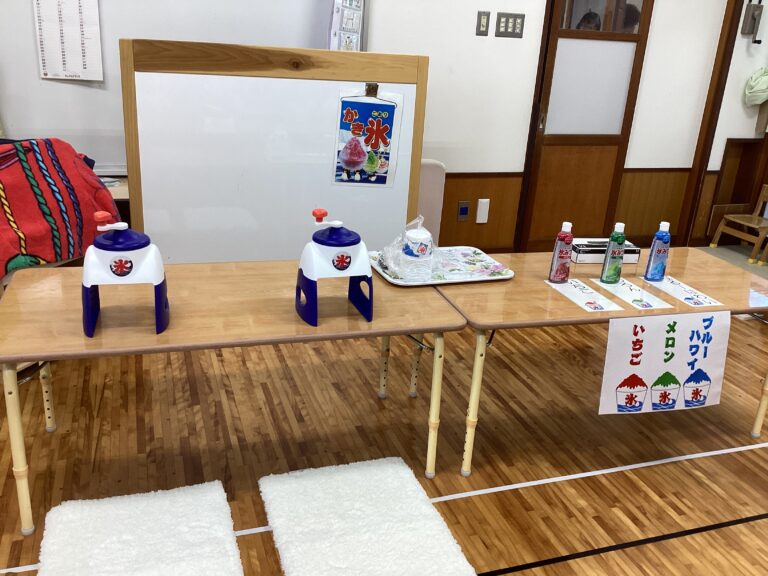 ガリガリ…🧊（あおくじらチーム）