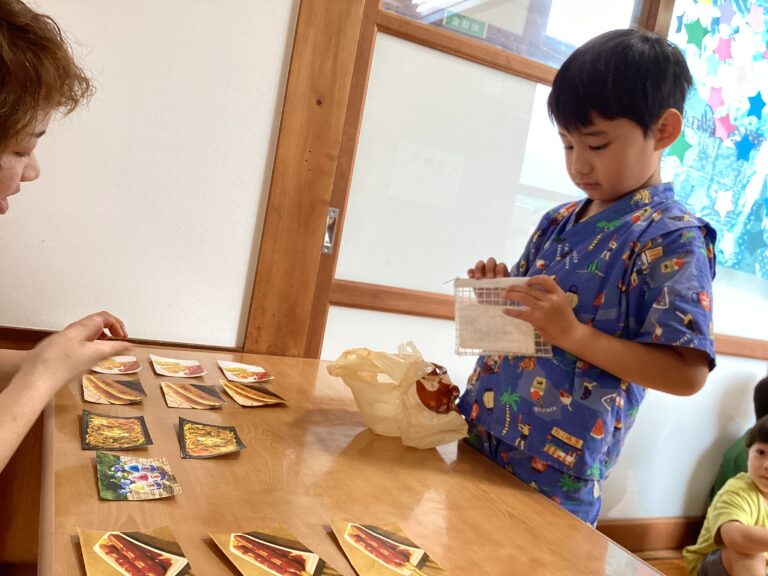 夏祭り楽しみだね🏮（あおくじらチーム）