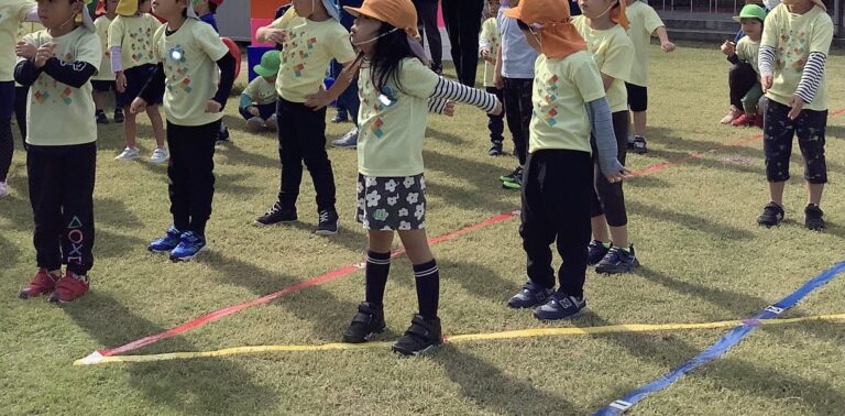 もうすぐ運動会🏳️‍🌈（あおくじらチーム）