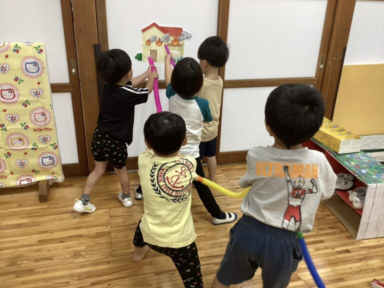 ミニミニ消防団（そらチーム）