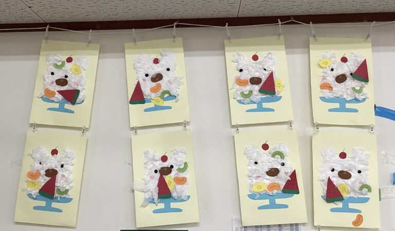 白くまかき氷（にじチーム）