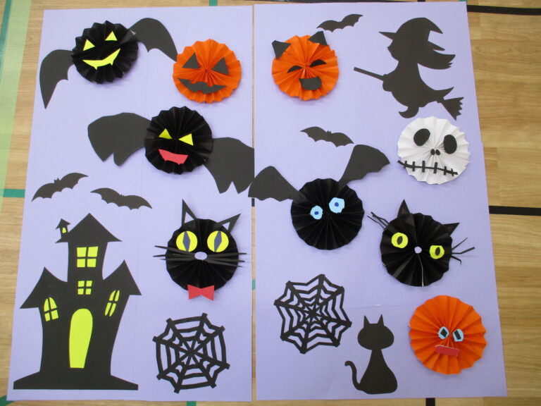 ハロウィン飾り工作