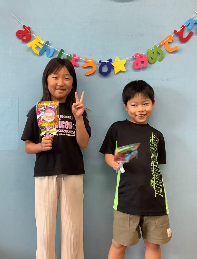 ８月誕生会🎁