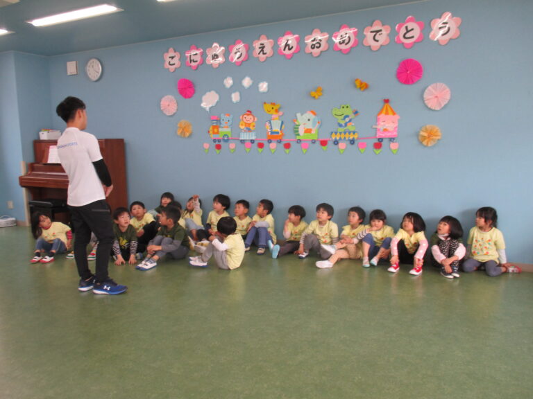 ケンスポ、はじまりました！　（３・４・５歳児）