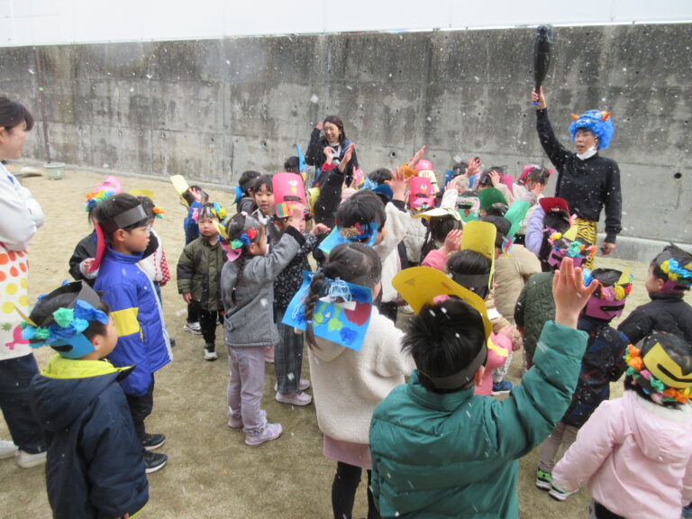 豆まき会（3.4.5歳児）