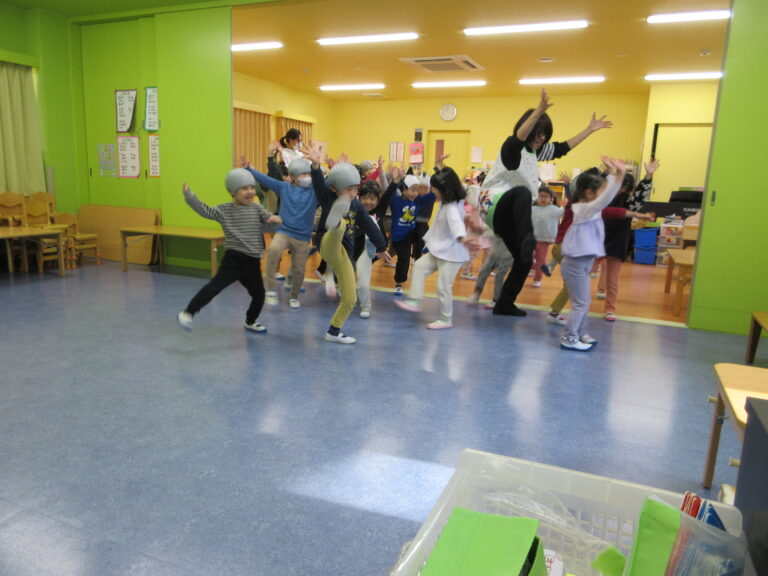 ３月のお楽しみに向けて…　　（３・４歳児）