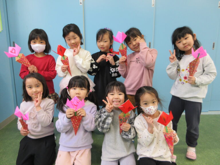 ホワイトデー💕(4歳児)