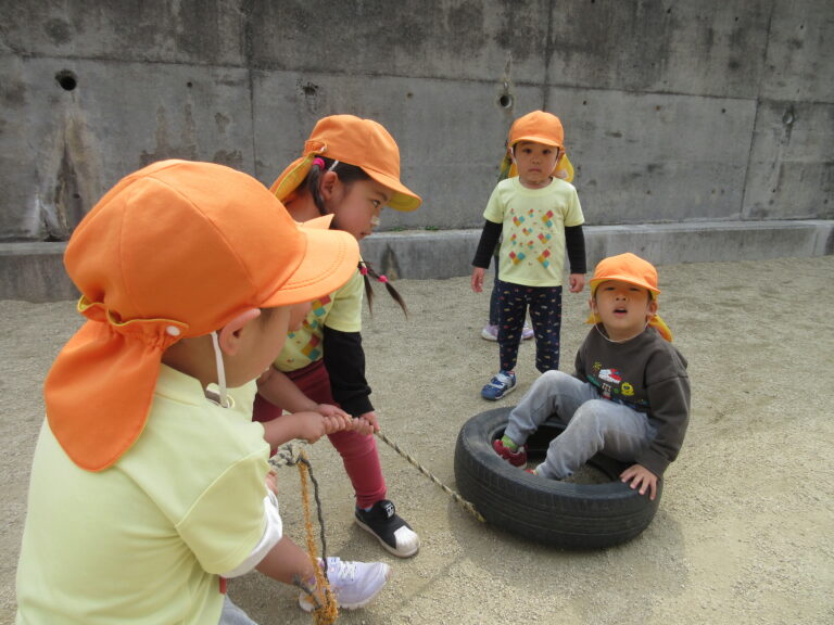 みんなでせーの！(3歳児)