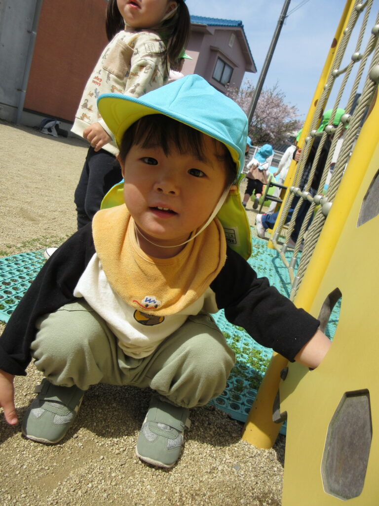 お外で遊ぶのだーいすき♡（2歳児）