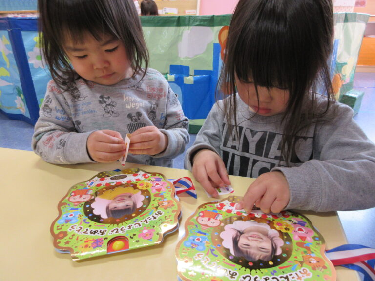 ４.５月のお誕生日(１.２歳児)🎂