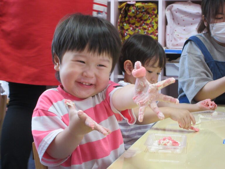 こねこね👐(２歳児)