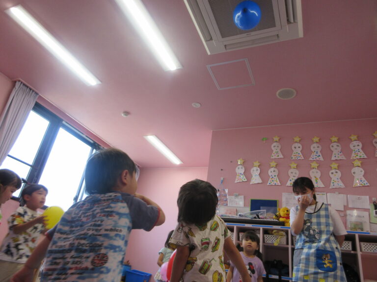 風船が！(２歳児)