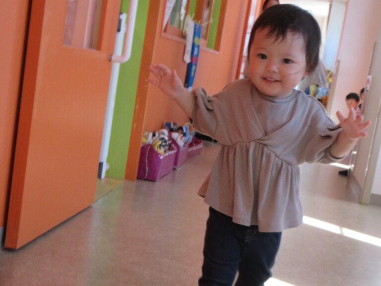 よーい、どんっ！✨(１歳児)