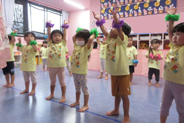 がんばっています！✨(２歳児)