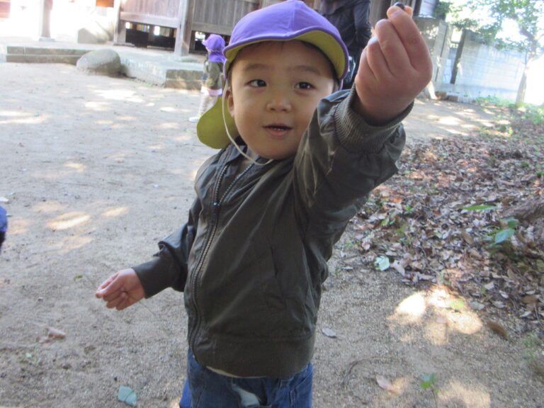 10/29 秋の遠足🎒(１歳児)