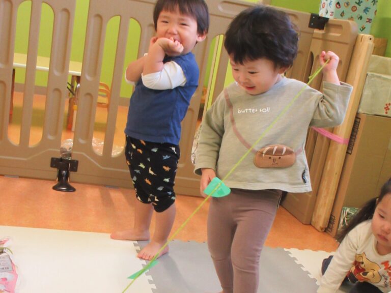 うんとこしょ！🍠(１歳児)