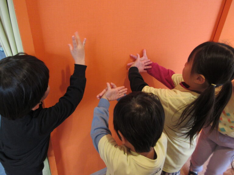 できるかな❓(４歳児)