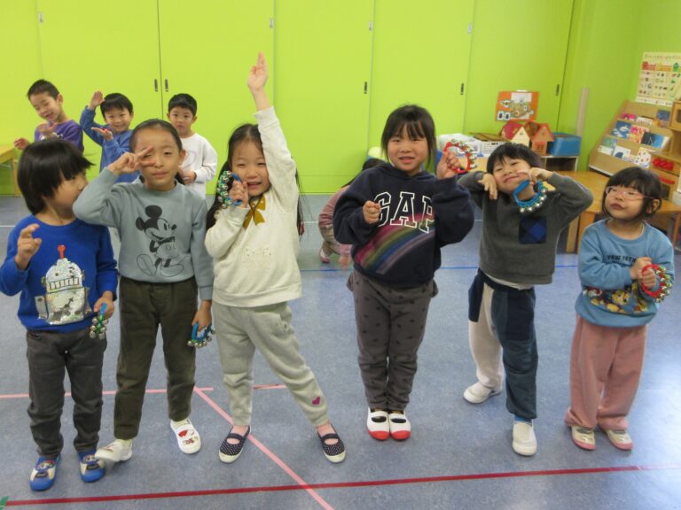 がんばっています✨(４歳児)