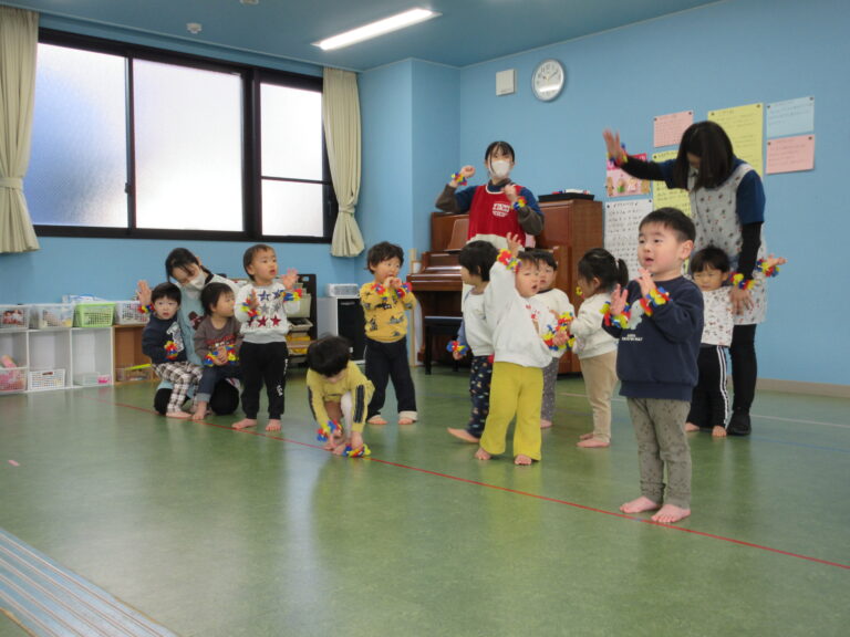 発表会総練習🎵(０.１.２歳児)