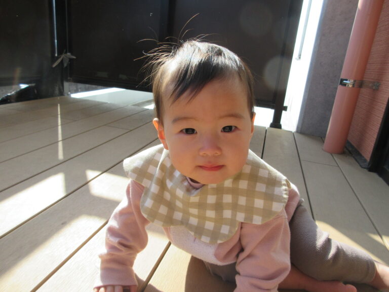 はじめまして🌷(０歳児)