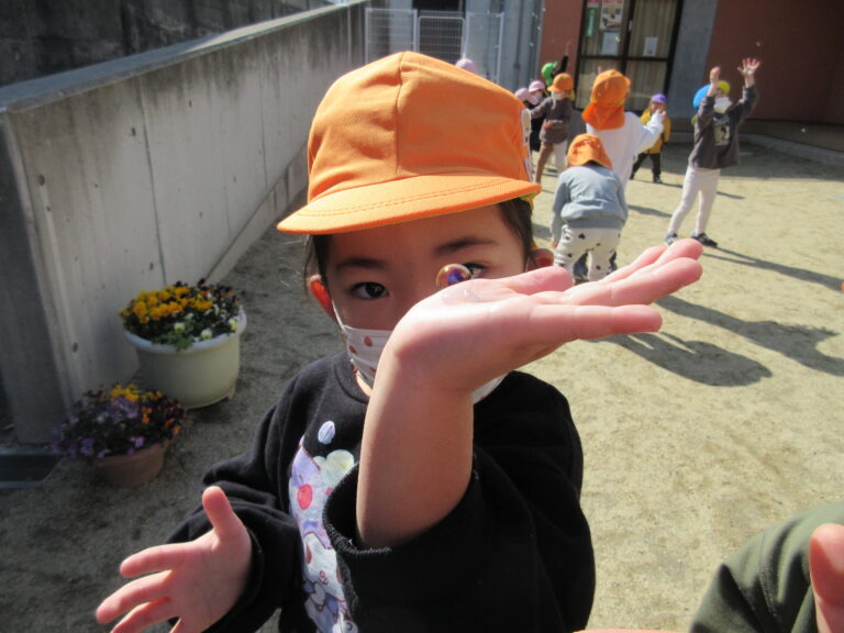 しゃぼん玉🎈(３.４.５歳児)