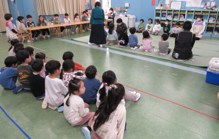 茶道教室🍵(５歳児)