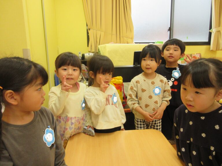 お友だちといっしょに💖(3歳児)