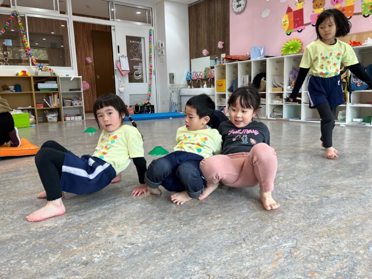 そらチーム最後の体操教室👀✨