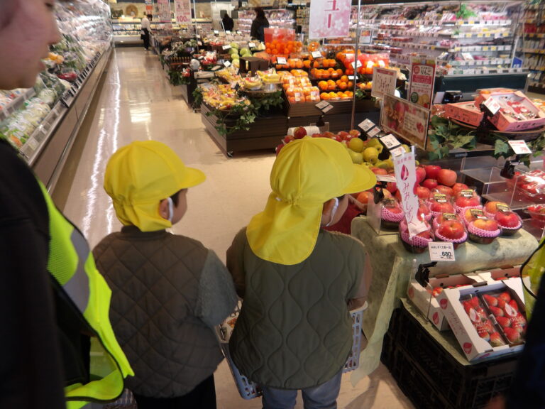 4歳児　買い物体験にLet’ｓ　go~！」