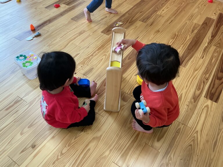 １歳児だいちチーム「はじめての出会い。」