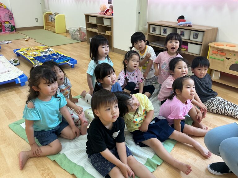 ３歳児にじチーム「どの野菜がいいかな？」
