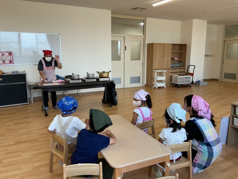 ５歳児　食育事業「だしってどんな味？」