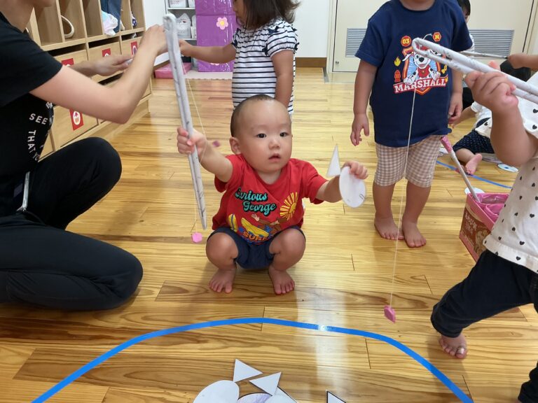 0.1.2歳児　夏祭りをしたよ！