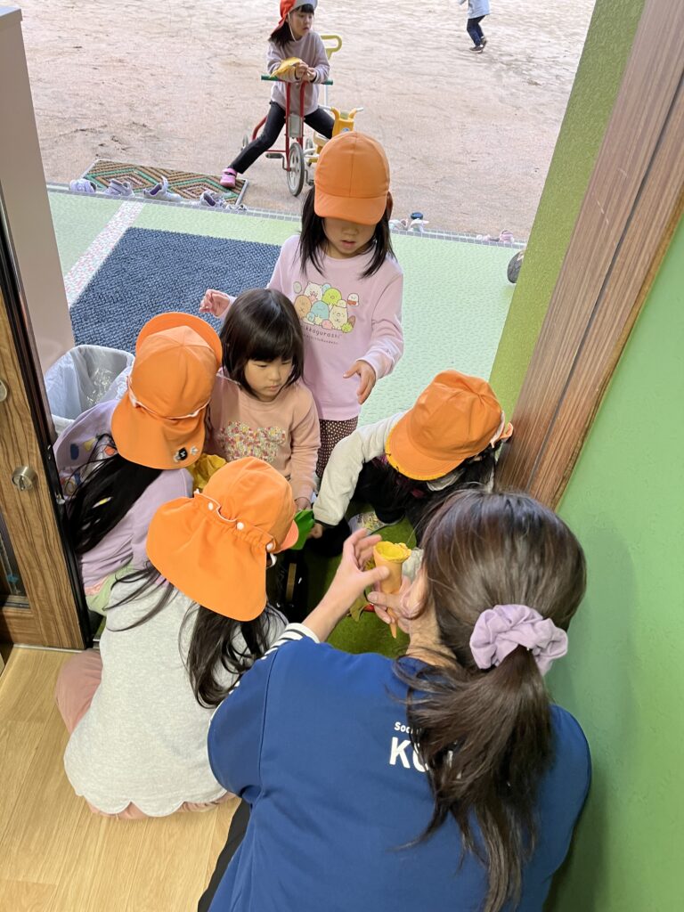 束の間のゆるむ時間