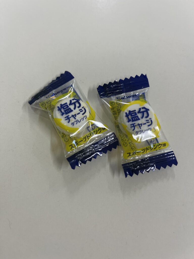 先生たちも熱中症予防！