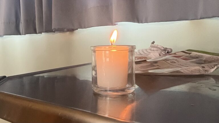 避難訓練と非常食体験