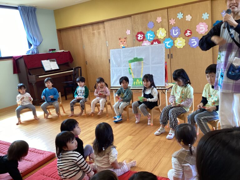 4/23 誕生会がありました。