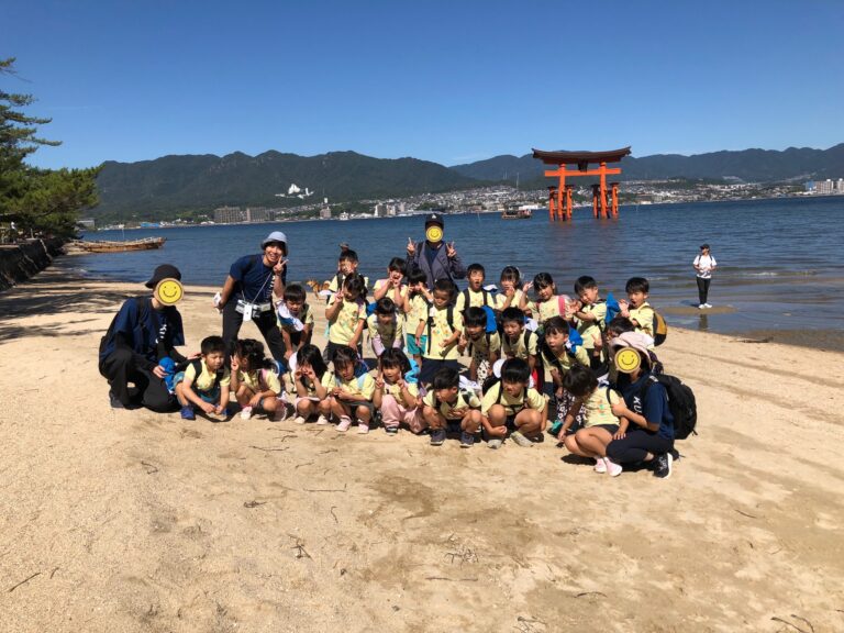 くじらチームの宮島遠足⛩️