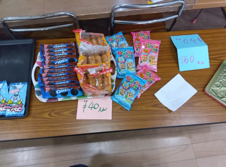 くじらお菓子屋さん開店！！