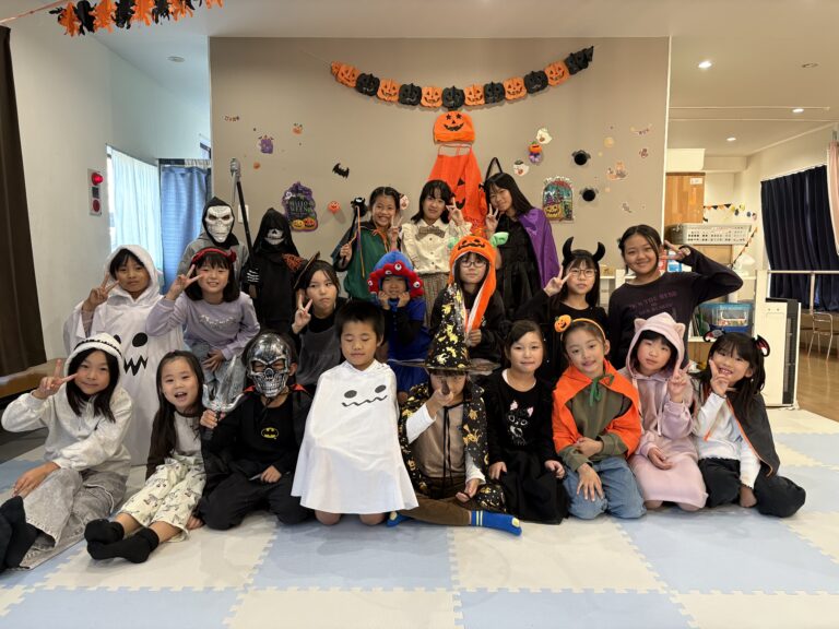 くじらハロウィーンパーティーをしました！！