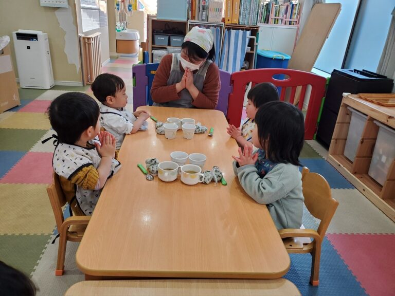 みんなで非常食体験をしました🍙