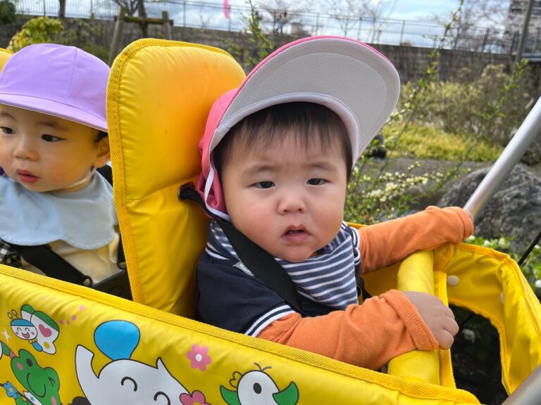 新年度が始まりました🌸(0歳児🦦)