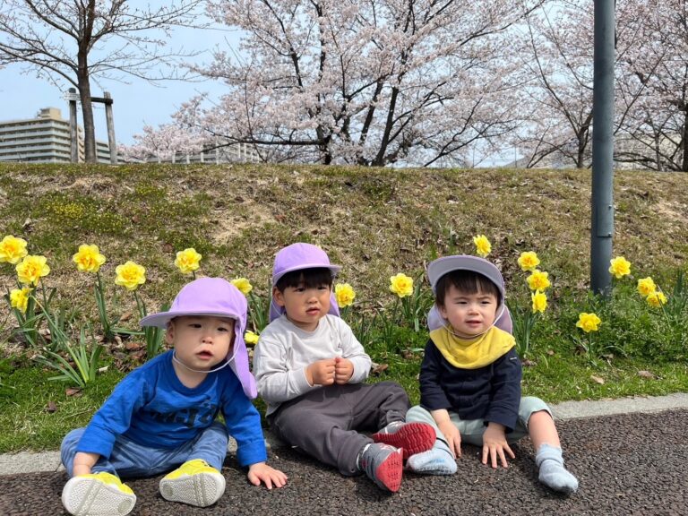 1年間よろしくお願いします🌸（1歳児🐬）