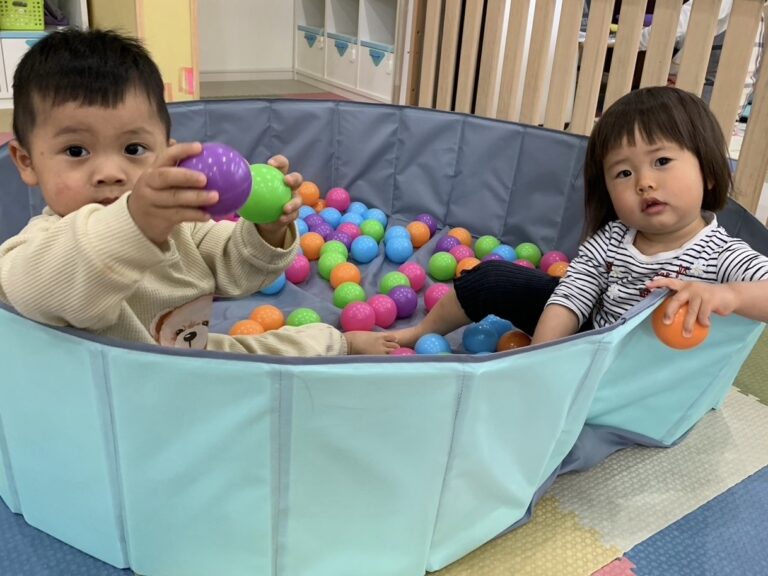 元気いっぱい体を動かそう💪✨（1歳児🐬）