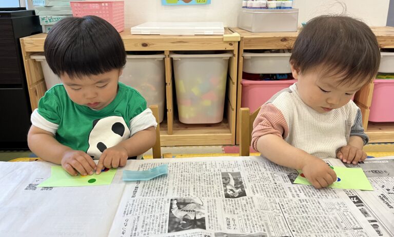 保護中: 鯉のぼりを作ろう🎏(1歳児🐬)