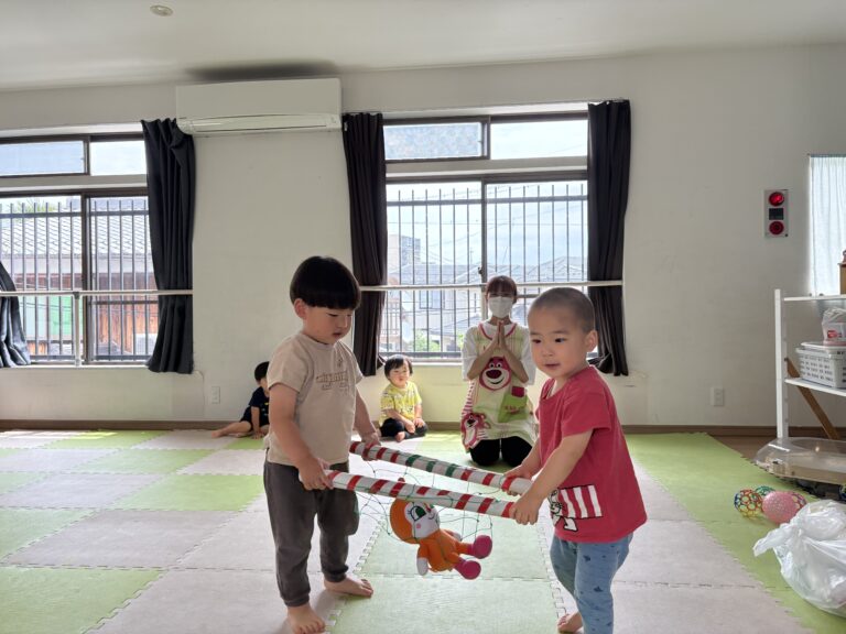 保護中: 今週のくじら組さん（2歳児🐳）