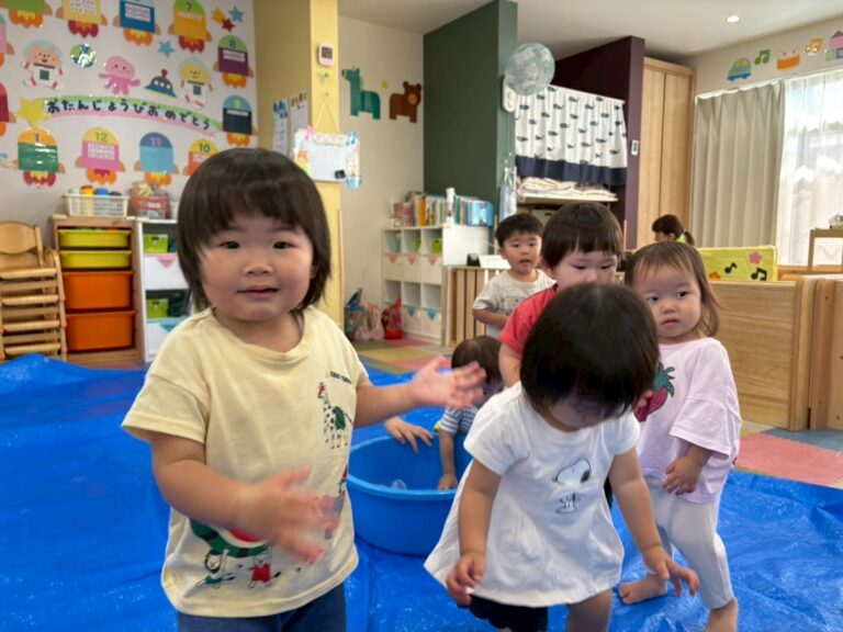 保護中: わくわく💓楽しい感触遊び(1歳児🐬)