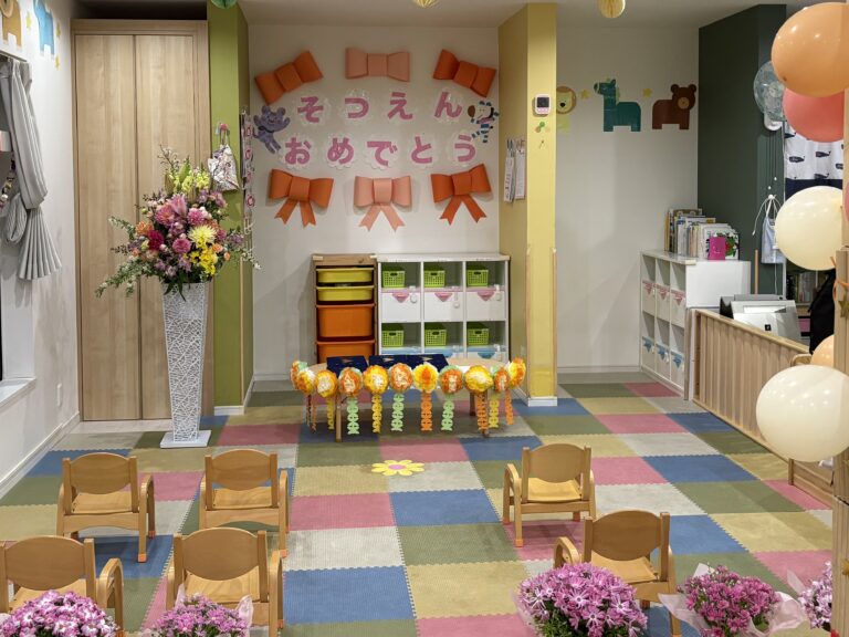 くじら組さん卒園おめでとう🌸<strong>（2歳児</strong>🐳<strong>）</strong>